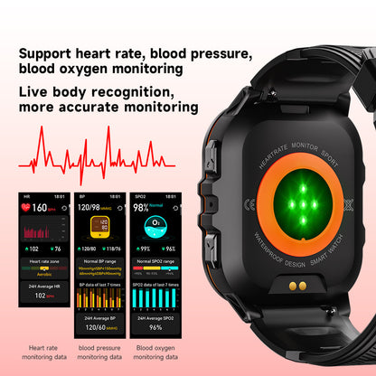 C26 Smart Watch Outdoor Waterproof Sports Bluetooth Blood Oxygen monitoring