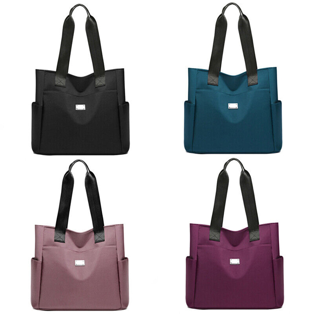 Waterproof Large Capacity Lightweight Nylon Shoulder Tote Bag