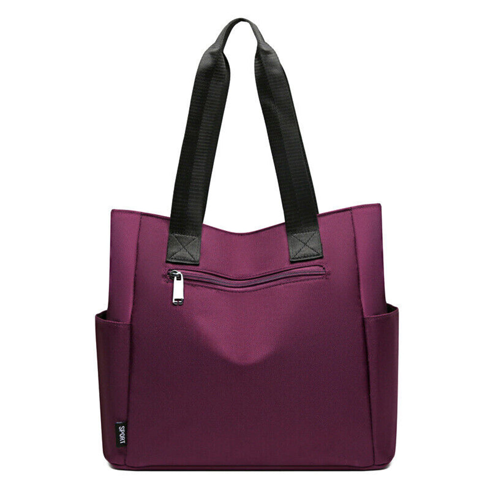 Waterproof Large Capacity Lightweight Nylon Shoulder Tote Bag