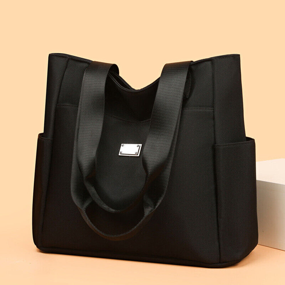 Waterproof Large Capacity Lightweight Nylon Shoulder Tote Bag