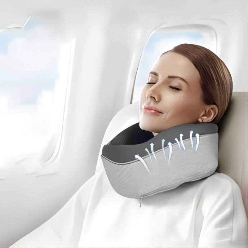 Travel Neck Cushion Undeformable Durable U-Shaped Pillow_1