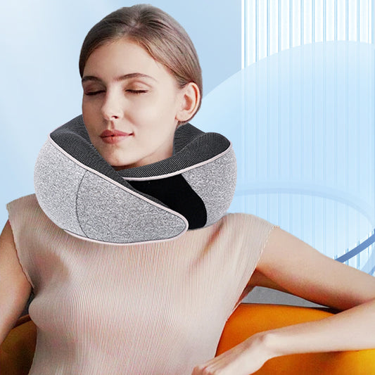 Travel Neck Cushion Undeformable Durable U-Shaped Pillow_0