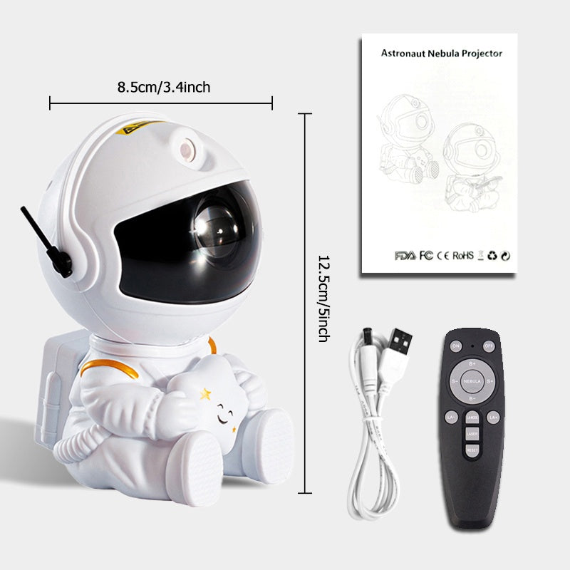 Galaxy Star Projector LED Starry Sky Astronaut Lamp_8