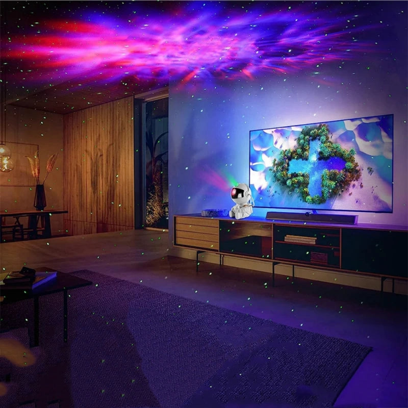 Galaxy Star Projector LED Starry Sky Astronaut Lamp_4
