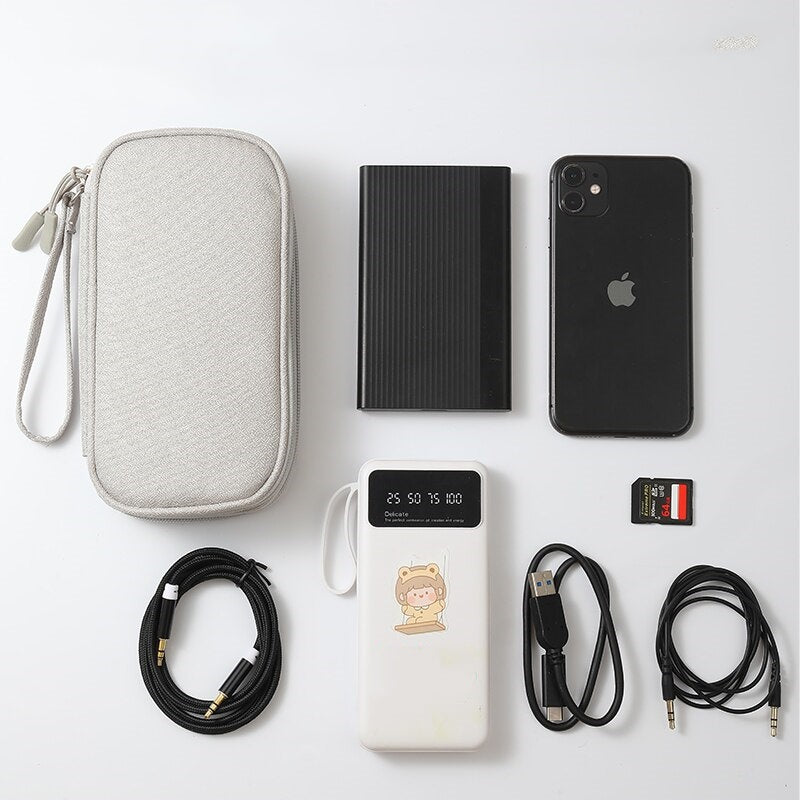 Travel Portable Digital Storage Bag USB Data Cable Organizer_2