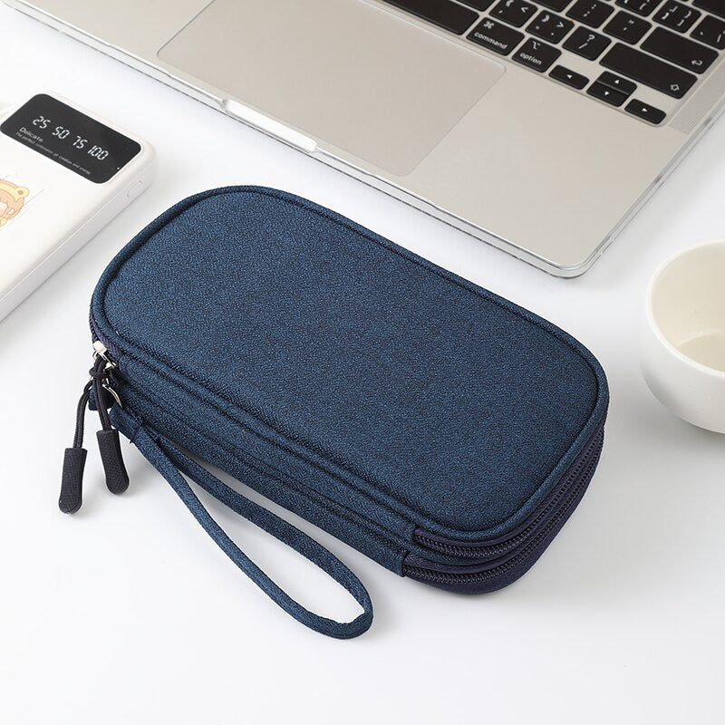 Travel Portable Digital Storage Bag USB Data Cable Organizer_5