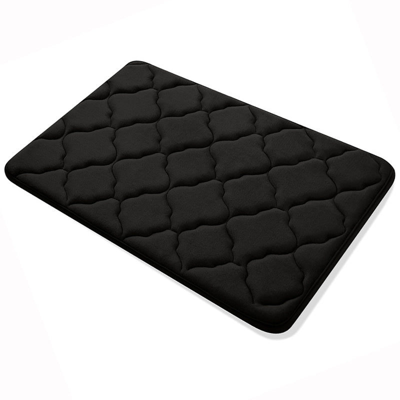 Coral Velvet Bedroom Sponge Carpet Anti-slip Bath Mat_8