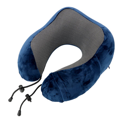 Soft Travel Pillow U Shaped Travel Memory Foam Neck Cushion_10