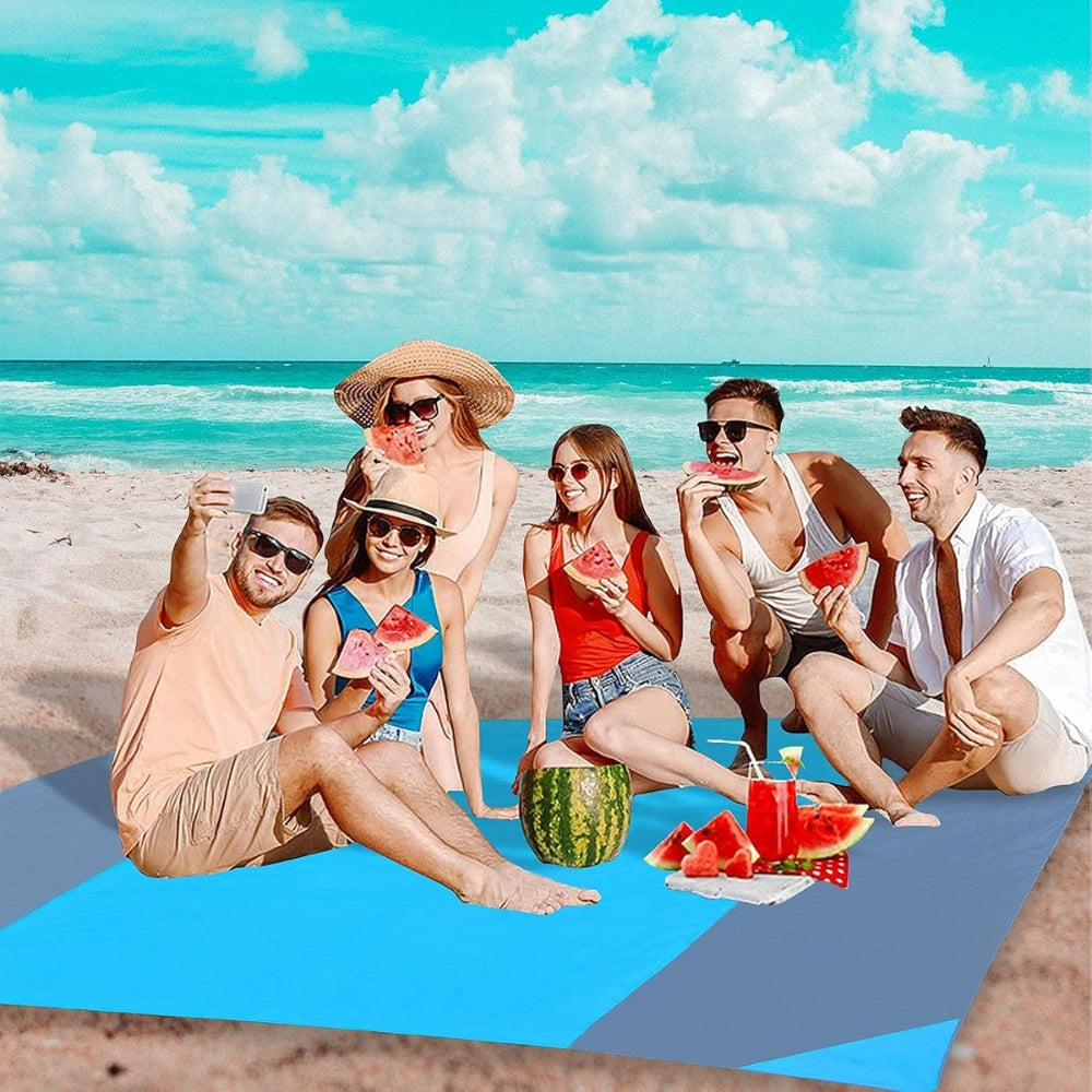 Waterproof Beach Mat Outdoor Camping Mat Blanket Portable Lightweight Picnic Mat_1