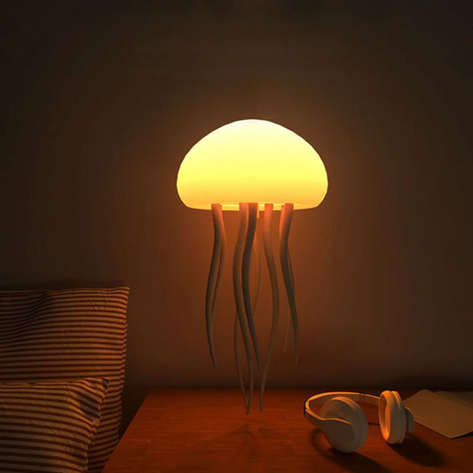 Dancing Jellyfish Night Light Vibrant RGB Gradient with Voice Control and Type-C Charging_0