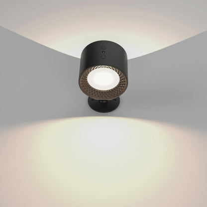 Led Double Head Wall Lamp Touch Control Remote Portable Night Light