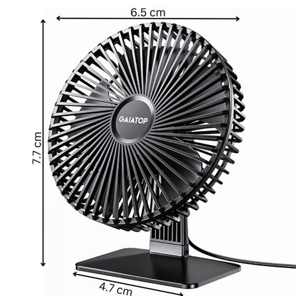 Desk Fan Portable USB Fan Adjustable Cooling Fan For Home Desk Office_8