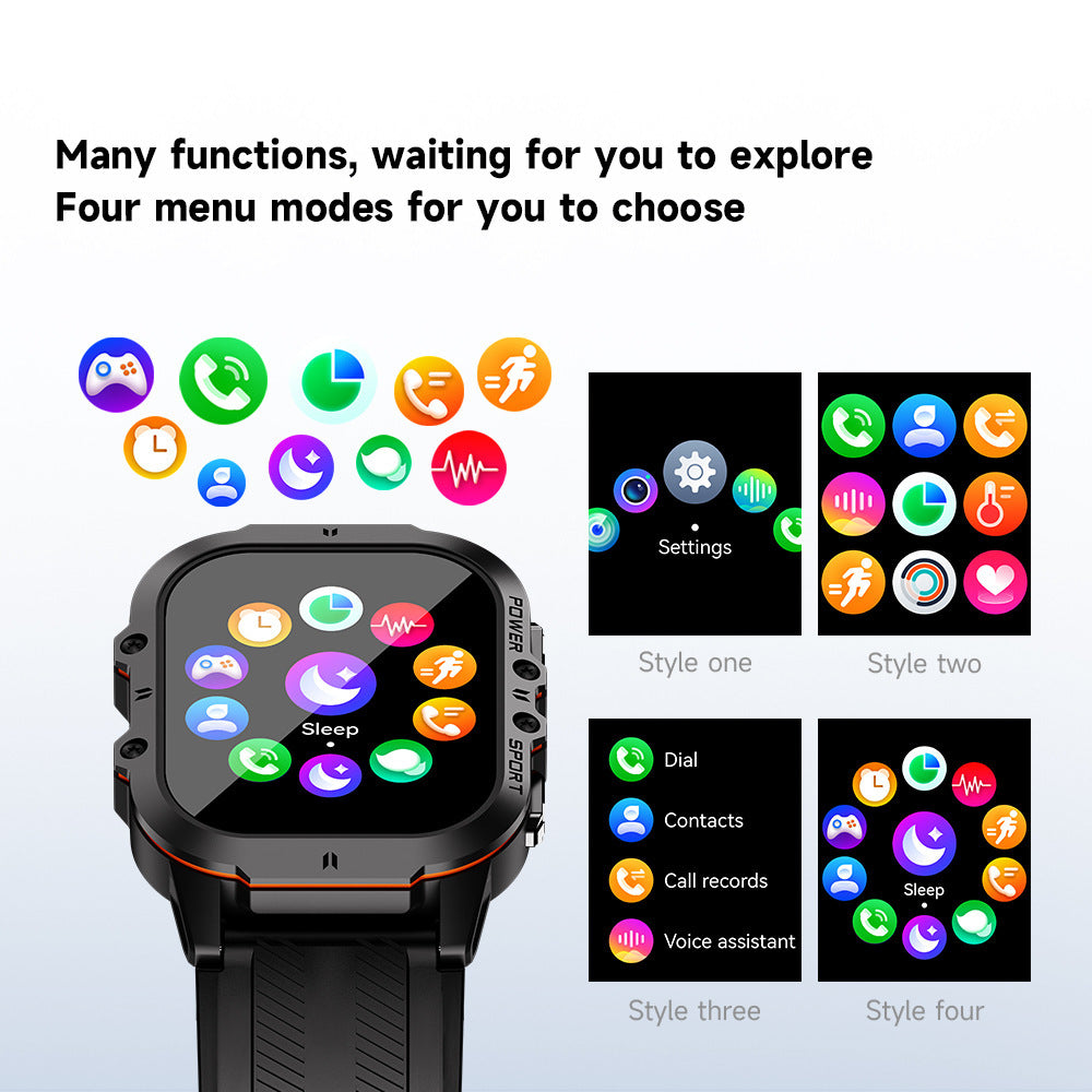 C26 Smart Watch Outdoor Waterproof Sports Bluetooth Blood Oxygen monitoring