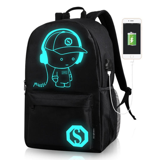 Luminous USB Charging Outdoor Leisure Bag