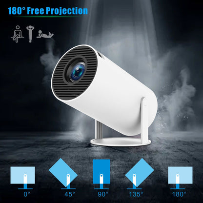 HY300 Pro Projector Home Theater Entertainment Portable Projector