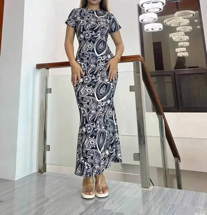 Full Shoulder Maxi Dress